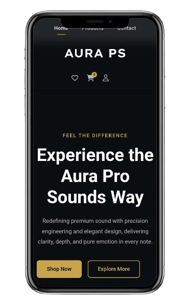 Aura Pro Sounds phone