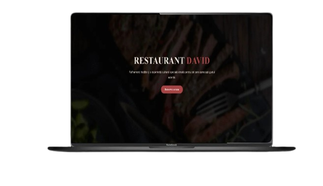 Restaurant David laptop